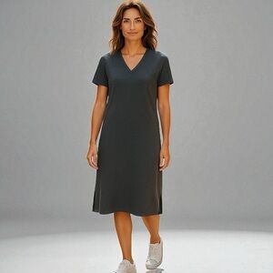 NWT Zara Trafaluc Grey Stretchy Tunic/Dress - Size Small